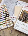 Cross Stitch Kit Luca - S GOLD - Log Cabin General Store, B2413 - Luca - S Yarns