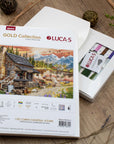 Cross Stitch Kit Luca - S GOLD - Log Cabin General Store, B2413 - Luca - S Yarns