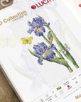 Cross Stitch Kit Luca - S Gold - May Iris, B7001 - Luca - S Yarns