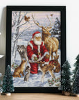 Cross Stitch Kit Luca - S GOLD - The Forest Friends, BU5022 - Luca - S Yarns