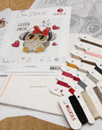 Cross Stitch Kit Luca - S - Listen Music, B1402 - Luca - S Yarns