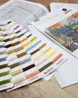 Cross Stitch Kit Luca - S - Log Cabin General Store, BU5020 - Luca - S Yarns