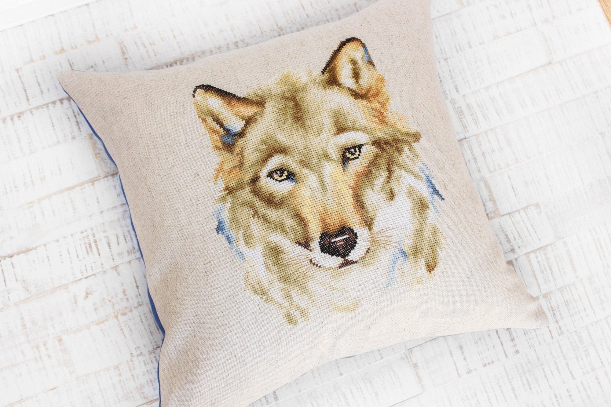 Cross Stitch Kit Luca - S - Pillow Case, PB164 - Luca - S Yarns