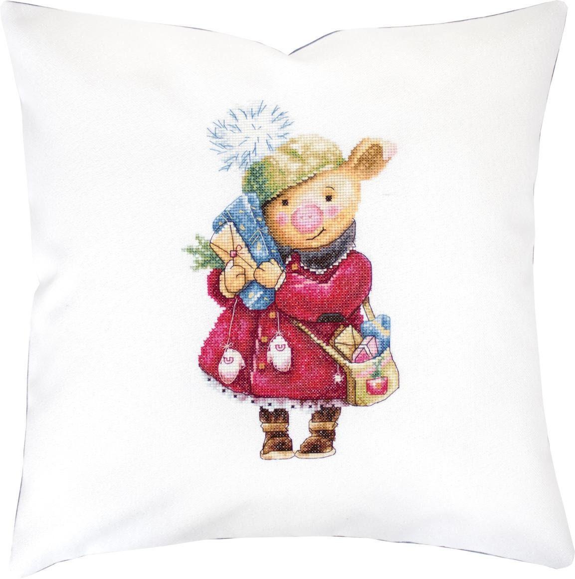 Cross Stitch Kit Luca - S | Pillowcase, PB190 - Luca - S Yarns