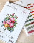 Cross Stitch Kit Luca - S - Roses BA2372 - Luca - S Yarns