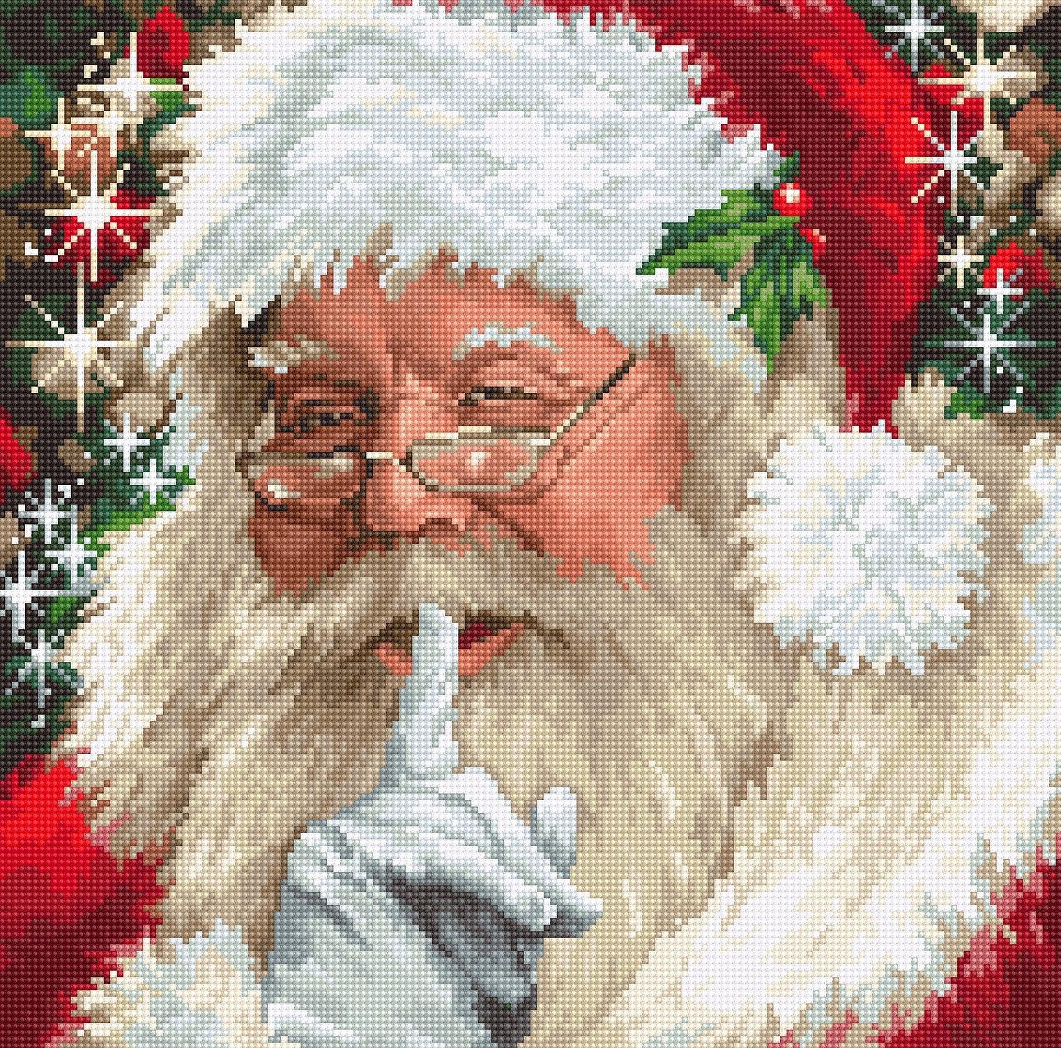 Cross Stitch Kit Luca - S - Santa B2398 - Luca - S Yarns