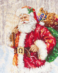 Cross Stitch Kit Luca - S - Santa Claus, B575 - Luca - S Yarns