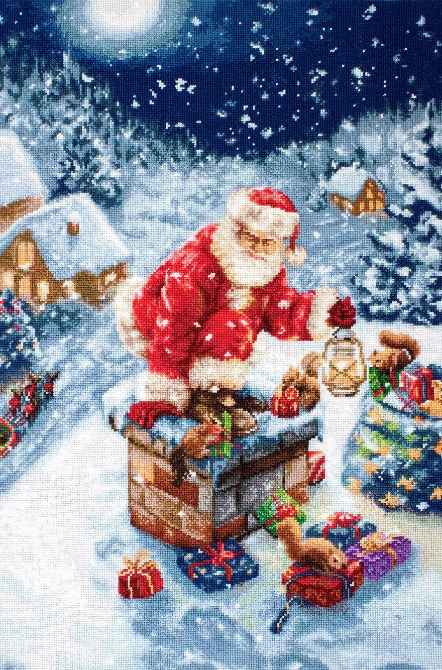 Cross Stitch Kit Luca - S - Santa Claus - Christmas Gifts, B577 - Luca - S Yarns