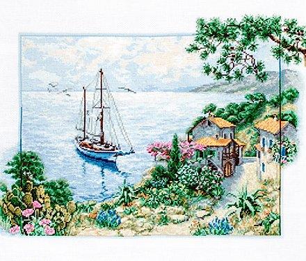 Cross Stitch Kit Luca - S - Sea Views, B2343 - Luca - S Yarns