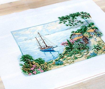 Cross Stitch Kit Luca - S - Sea Views, B2343 - Luca - S Yarns