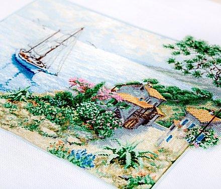 Cross Stitch Kit Luca - S - Sea Views, B2343 - Luca - S Yarns