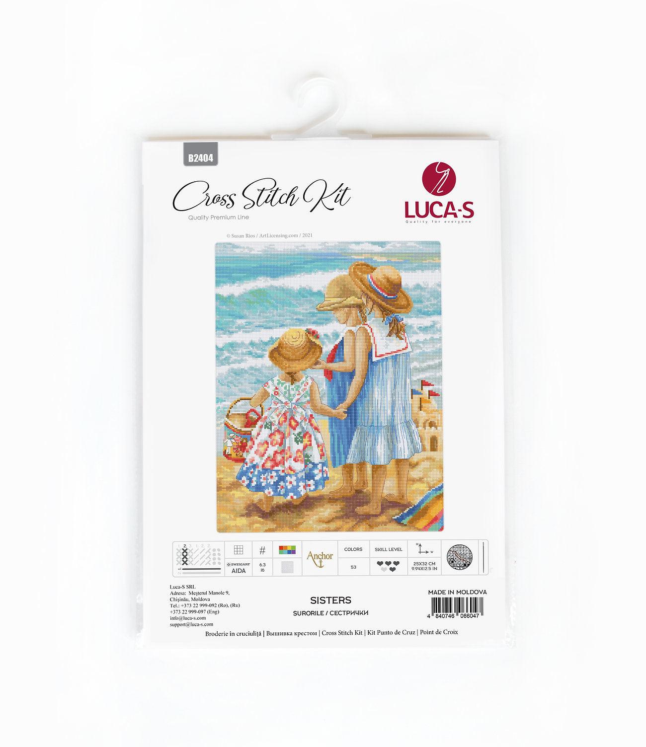Cross Stitch Kit Luca - S - Sisters, B2404 - Luca - S Yarns