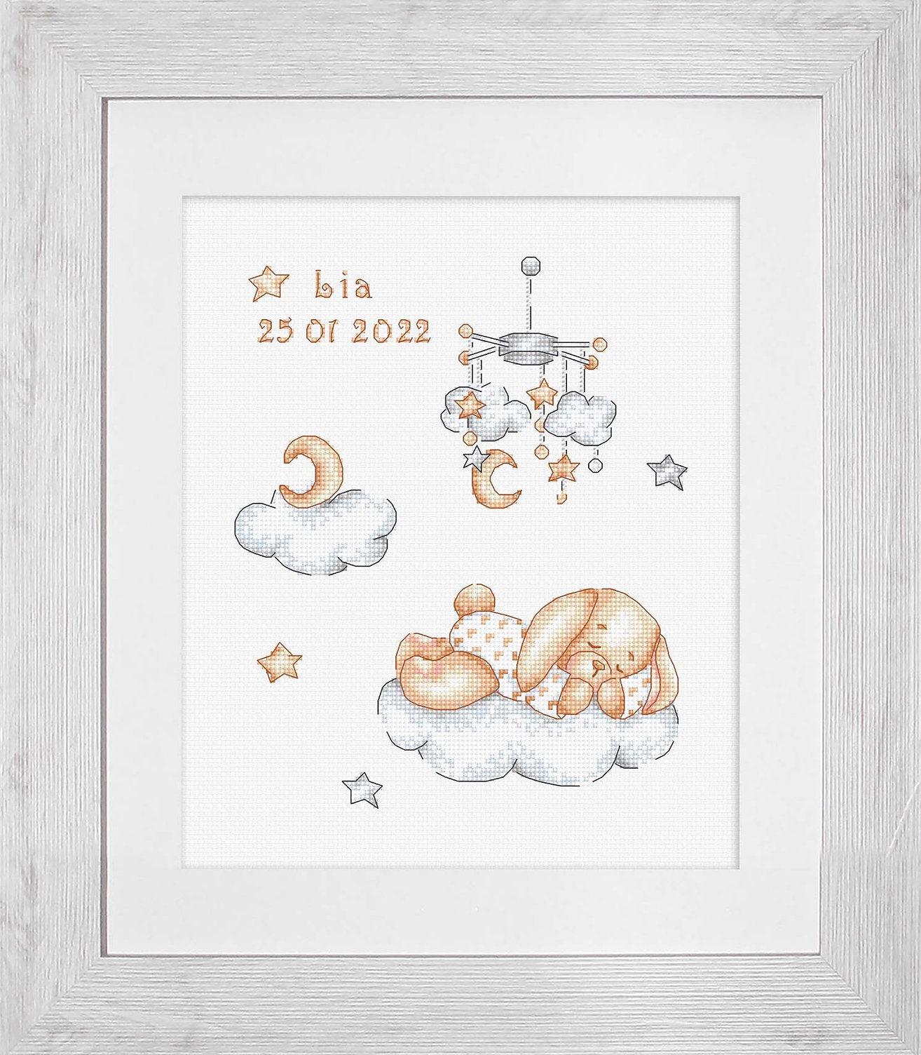 Cross Stitch Kit Luca - S - Sleepy, B1193 - Luca - S Yarns