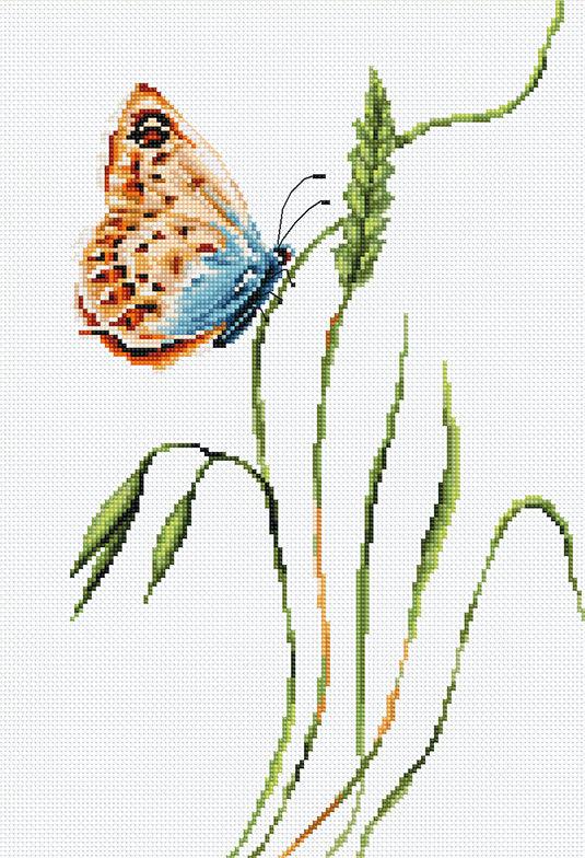 Cross Stitch Kit Luca - S - Smell of Spring, B2244 - Luca - S Yarns