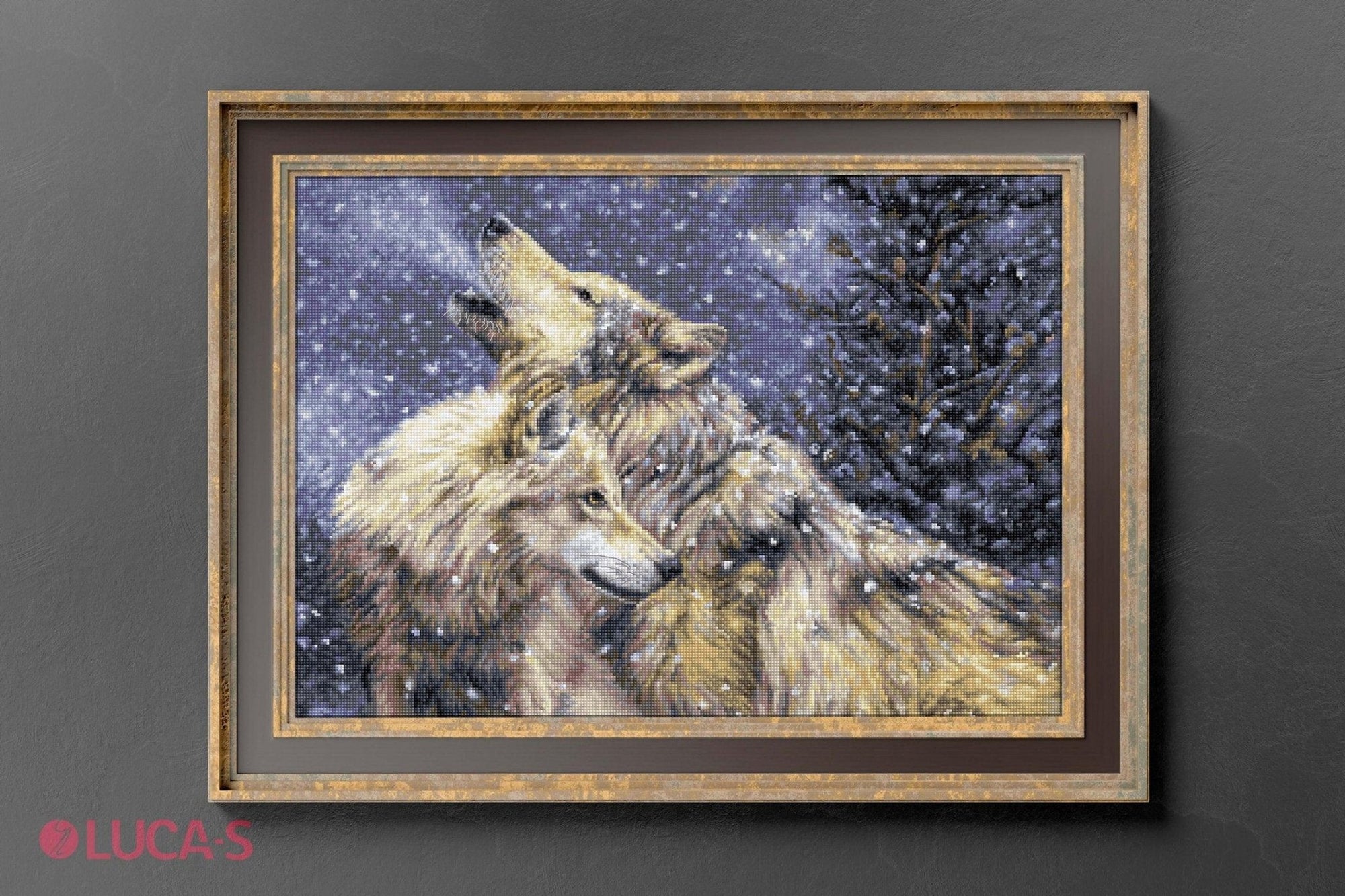 Cross Stitch Kit Luca - S - Snowfall, BU5004 - Luca - S Yarns