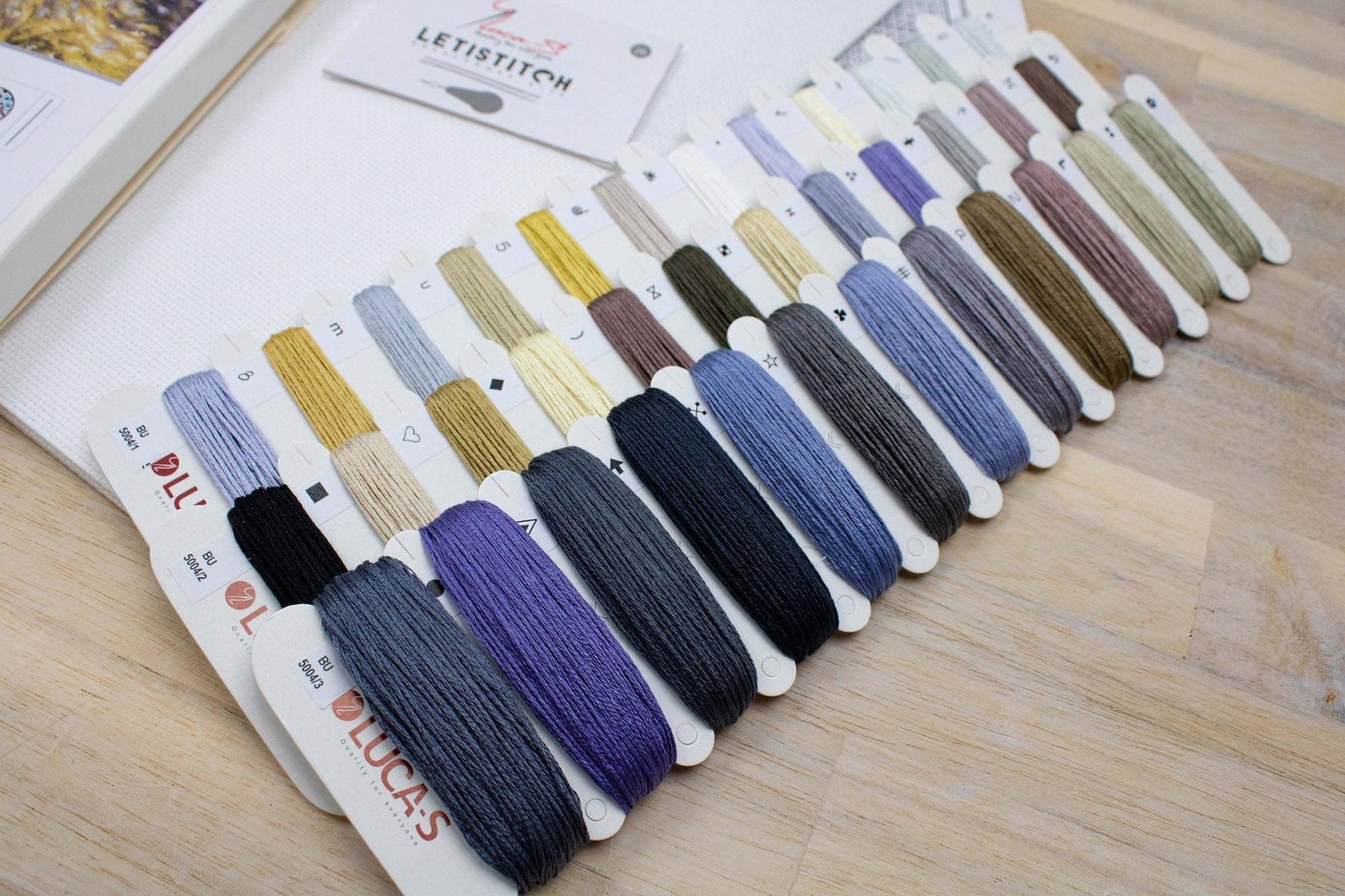 Cross Stitch Kit Luca - S - Snowfall, BU5004 - Luca - S Yarns