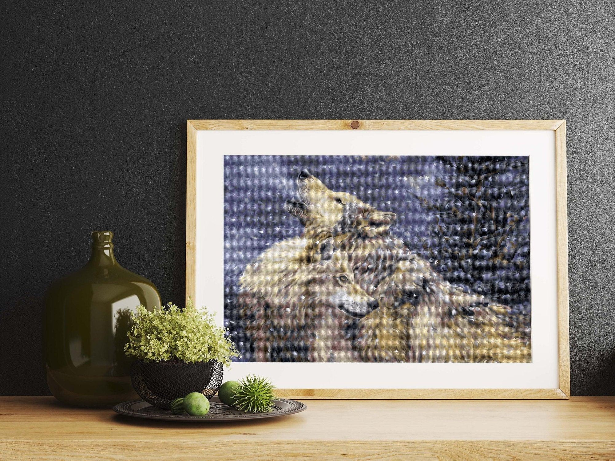 Cross Stitch Kit Luca - S - Snowfall, BU5004 - Luca - S Yarns