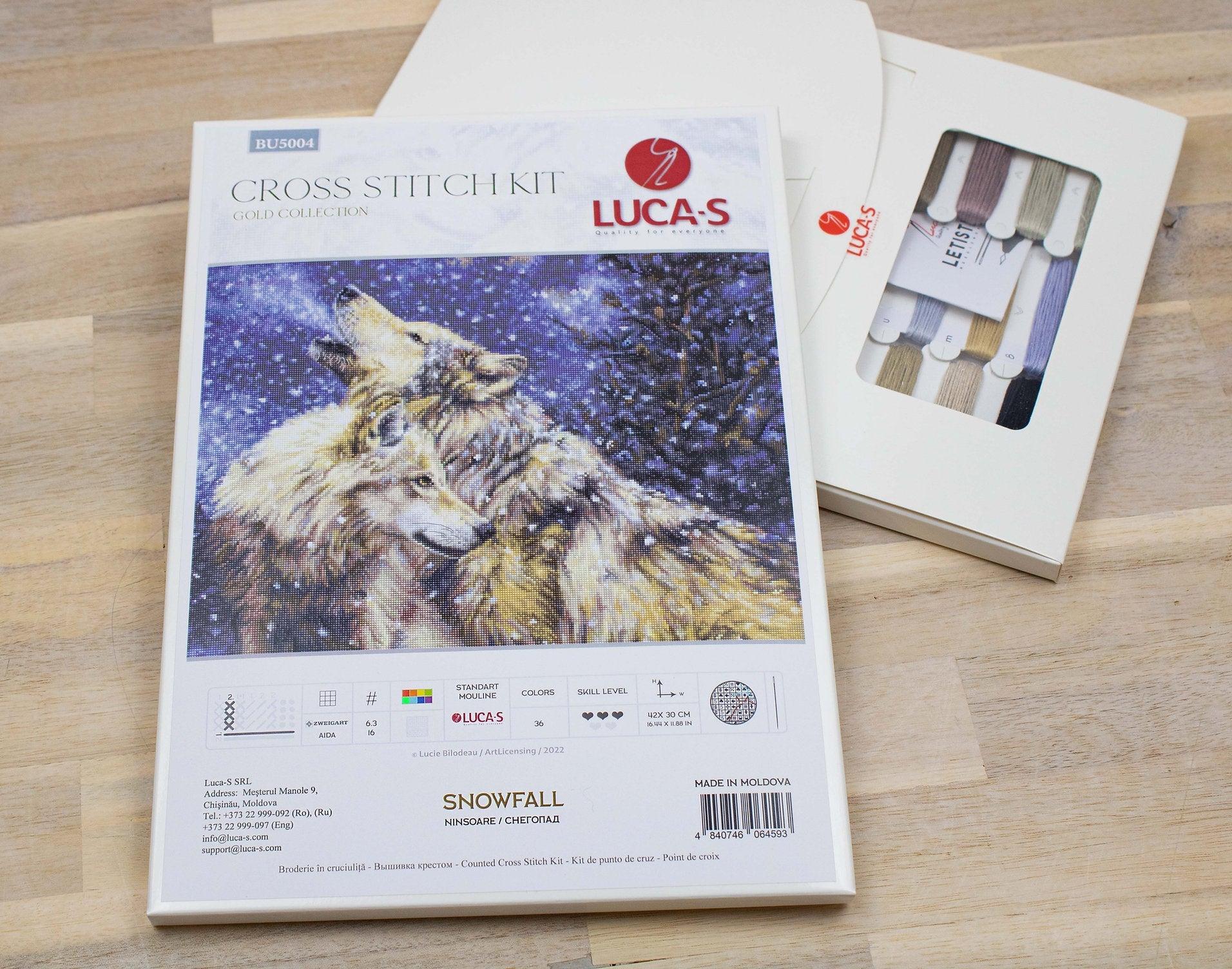 Cross Stitch Kit Luca - S - Snowfall, BU5004 - Luca - S Yarns