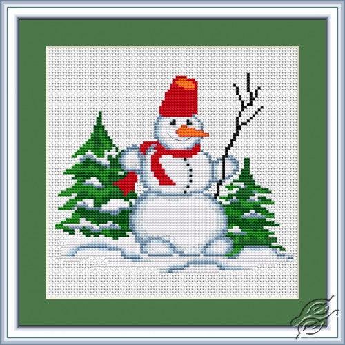 Cross Stitch Kit Luca - S - Snowman, B1069 - Luca - S Yarns