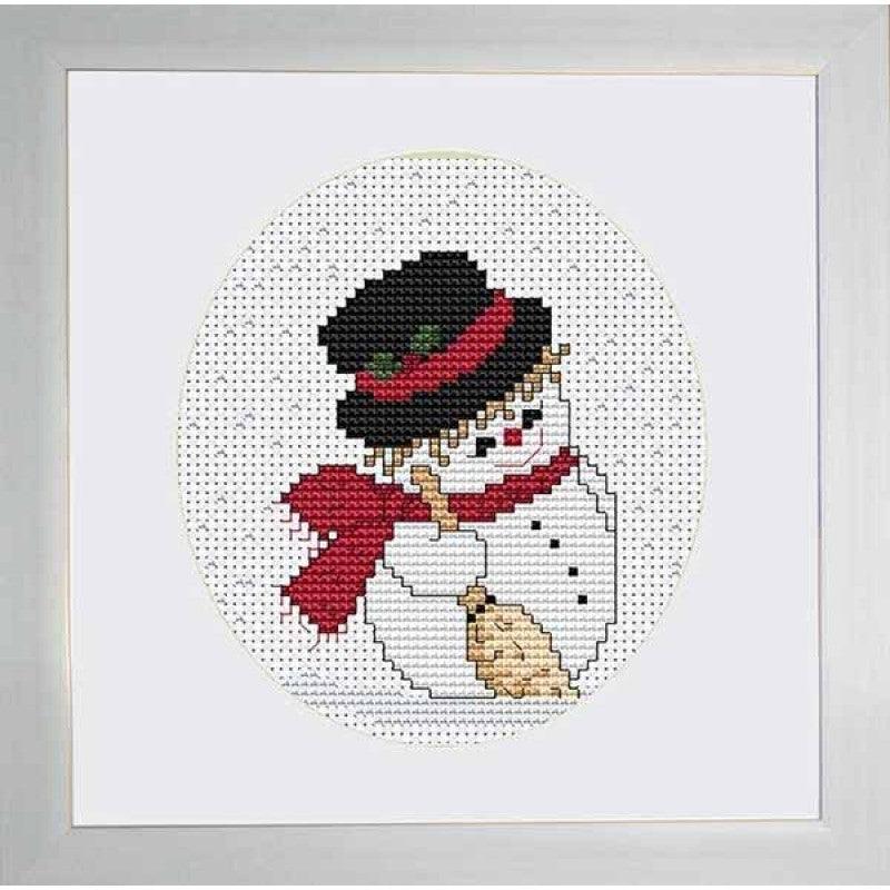Cross Stitch Kit Luca - S - Snowman, B1071 - Luca - S Yarns