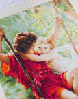 Cross Stitch Kit Luca - S - Spring of lovers, B415 - Luca - S Yarns