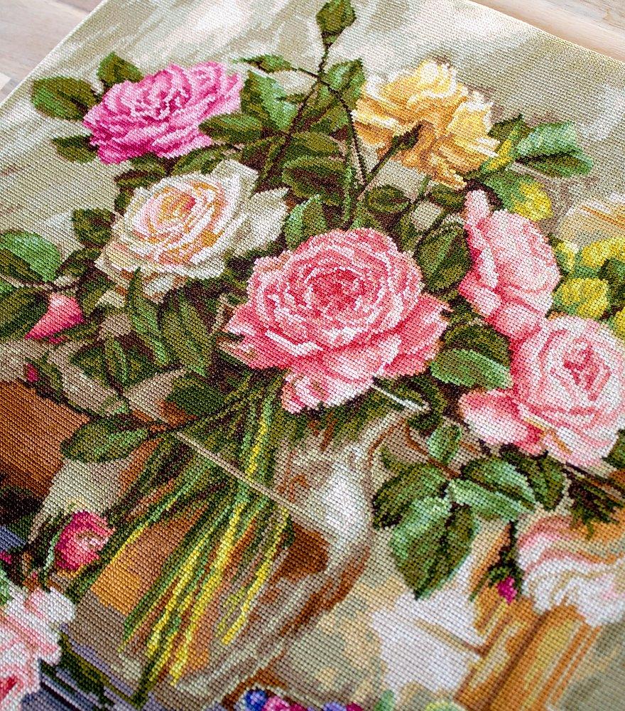 Cross Stitch Kit Luca - S - Still Life with Blueberries, B588 - Luca - S Yarns
