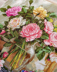 Cross Stitch Kit Luca - S - Still Life with Blueberries, B588 - Luca - S Yarns