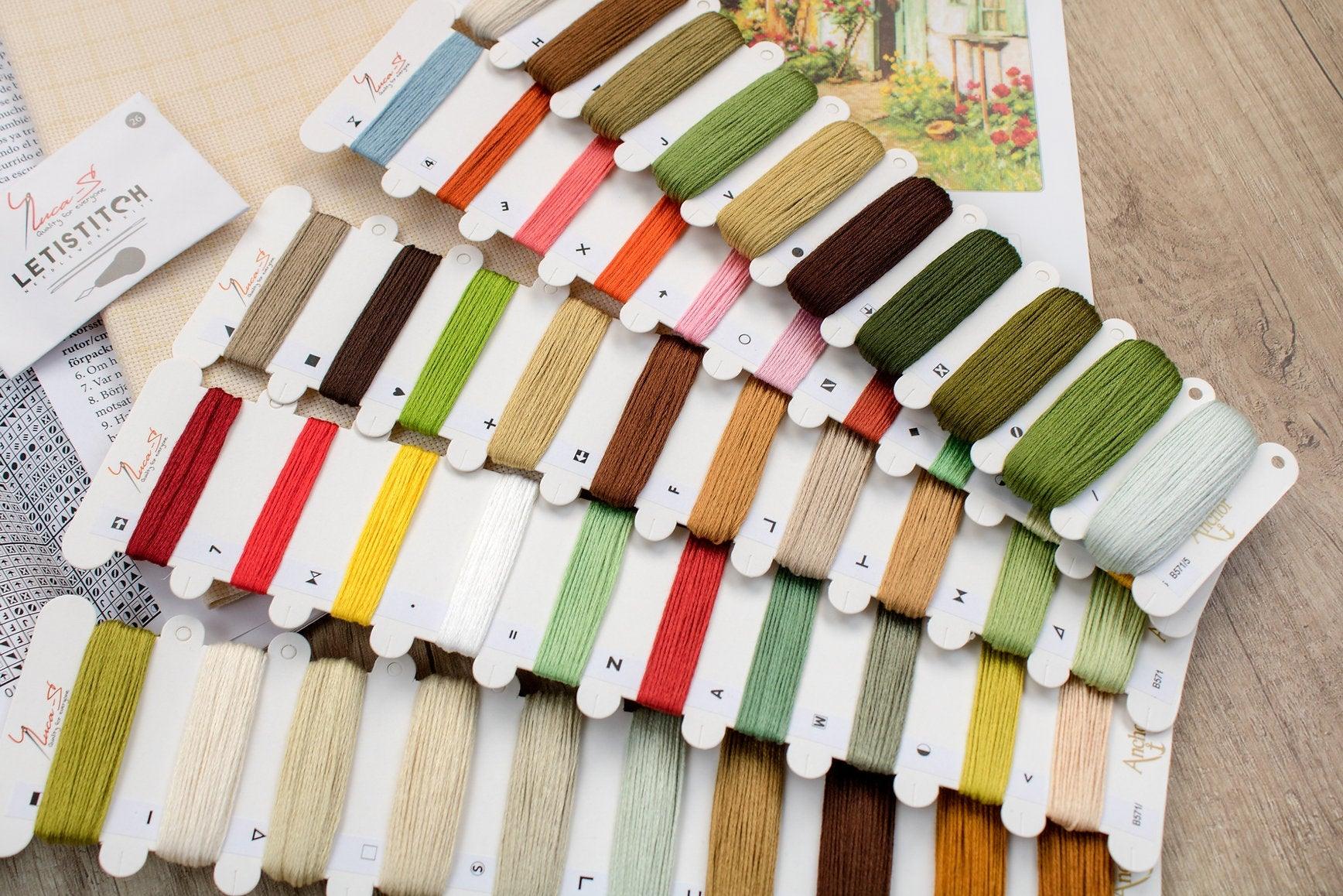 Cross Stitch Kit Luca - S - Summer Landscape, B571 - Luca - S Yarns