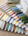 Cross Stitch Kit Luca - S - Summer landscape, BU5000 - Luca - S Yarns
