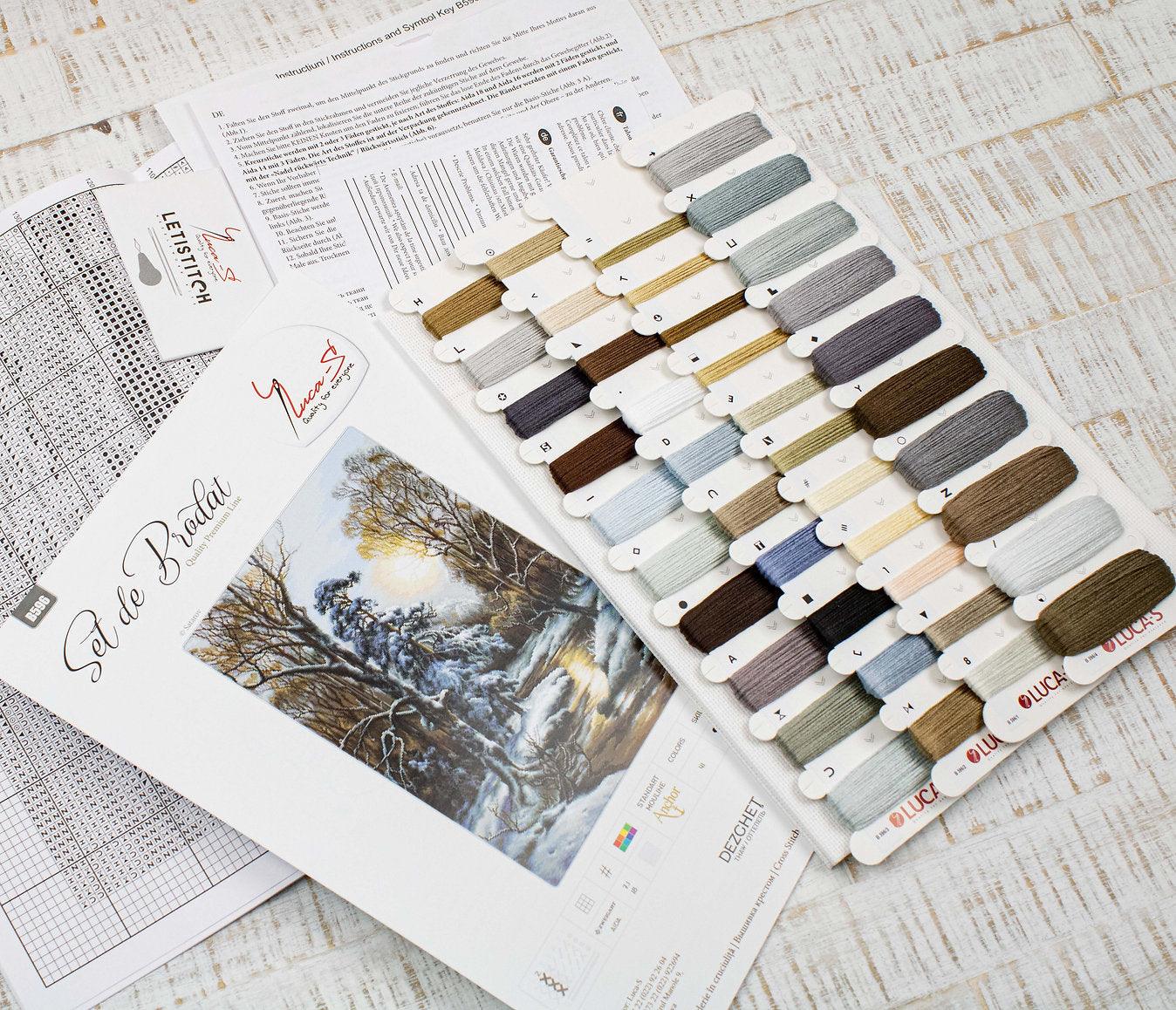Cross Stitch Kit Luca - S - Thaw, B596 - Luca - S Yarns
