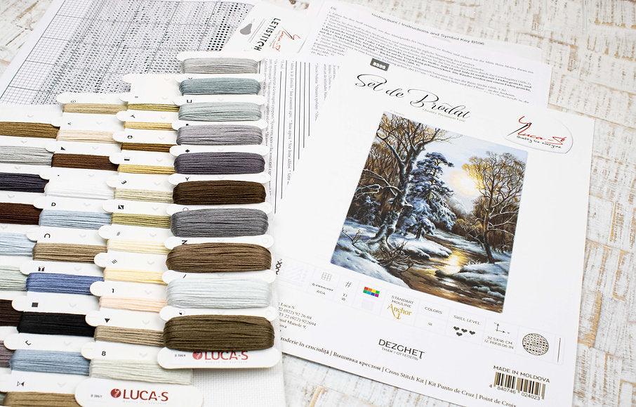 Cross Stitch Kit Luca - S - Thaw, B596 - Luca - S Yarns