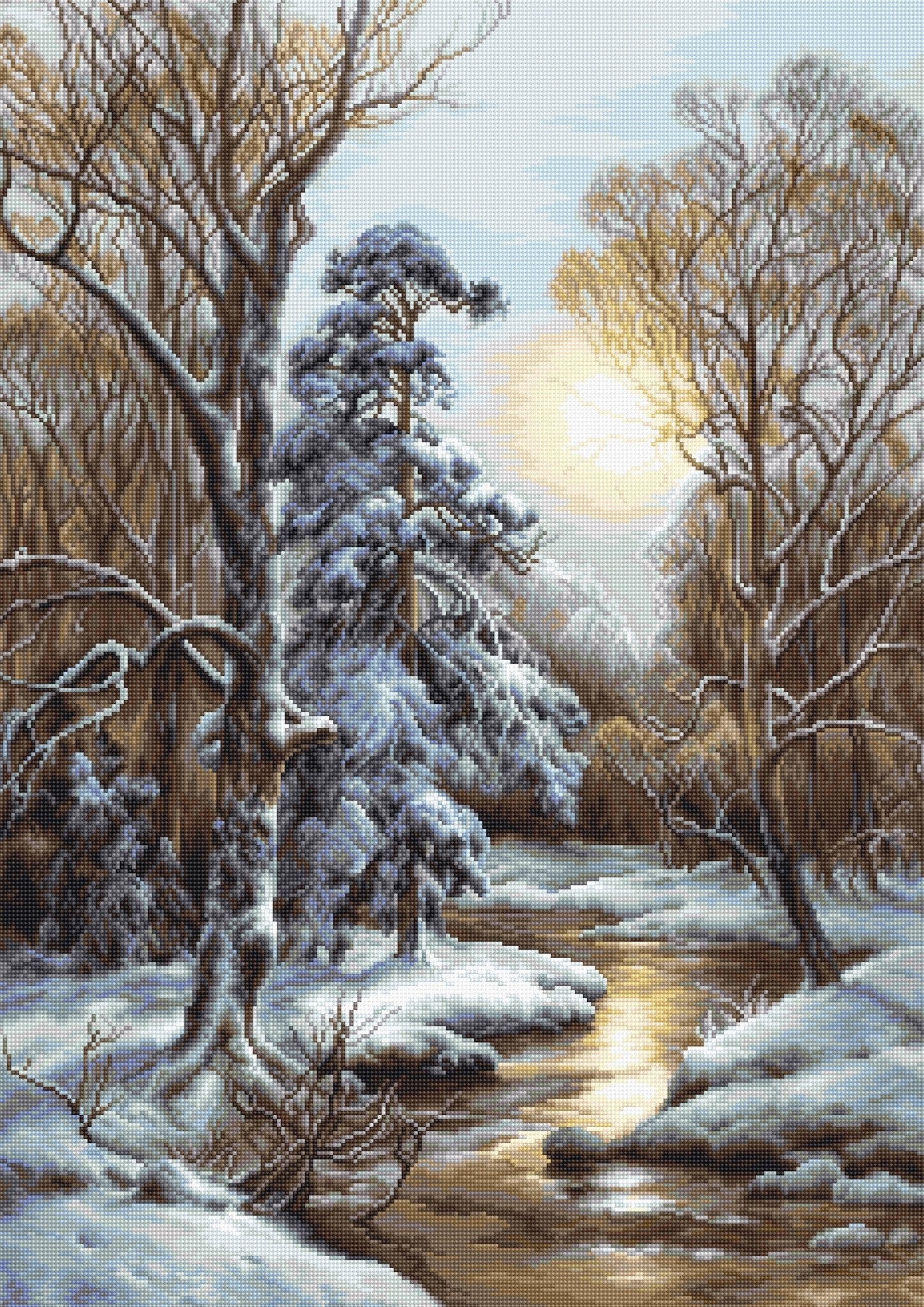 Cross Stitch Kit Luca - S - Thaw, B596 - Luca - S Yarns