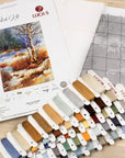 Cross Stitch Kit Luca - S - The Autumn, B611 - Luca - S Yarns