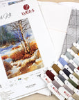 Cross Stitch Kit Luca - S - The Autumn, B611 - Luca - S Yarns