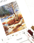 Cross Stitch Kit Luca - S - The Autumn, B611 - Luca - S Yarns