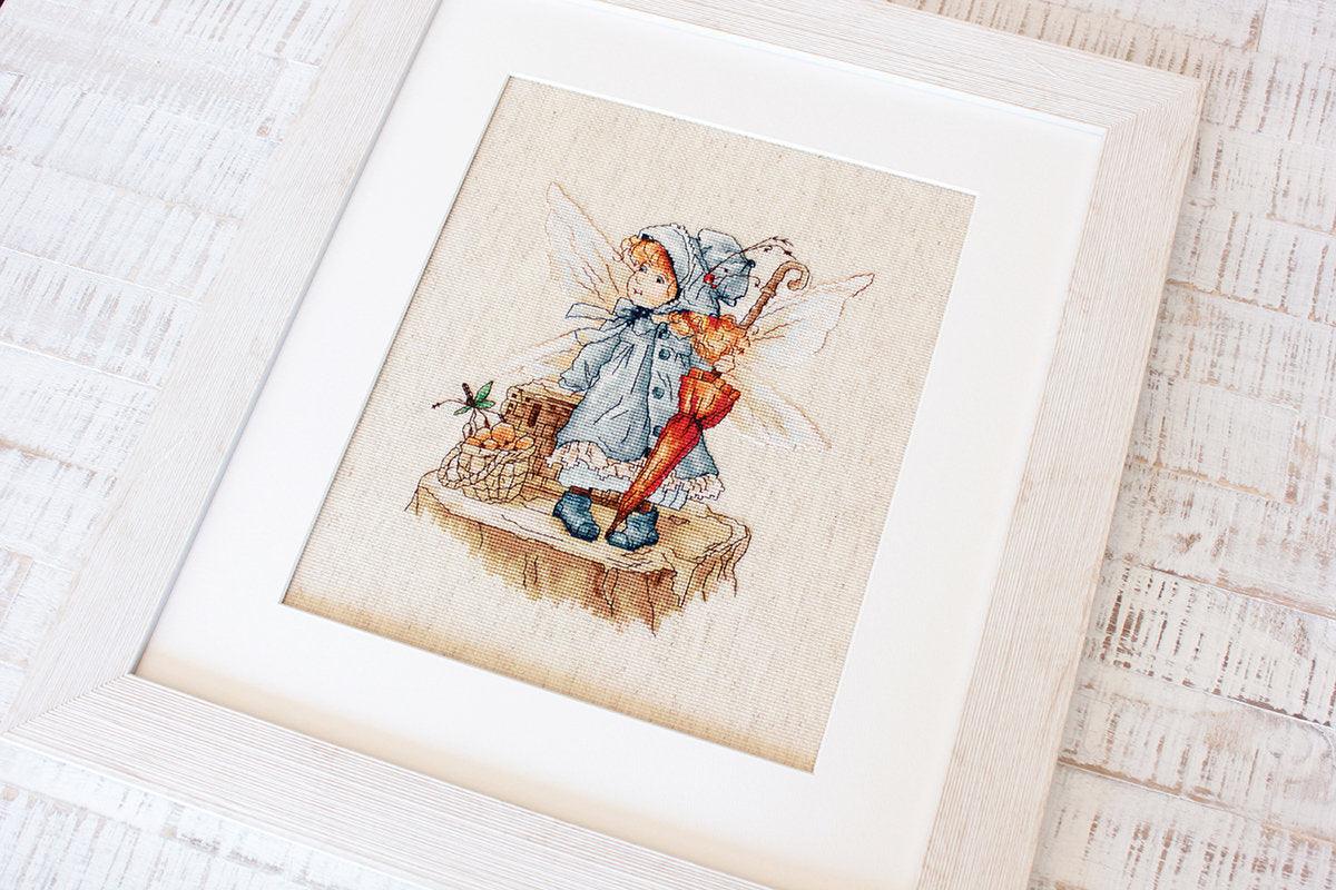 Cross Stitch Kit Luca - S - The Autumn Fairy, B1110 - Luca - S Yarns