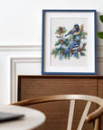 Cross Stitch Kit Luca - S - The Birds - Winter, B2418 - Luca - S Yarns