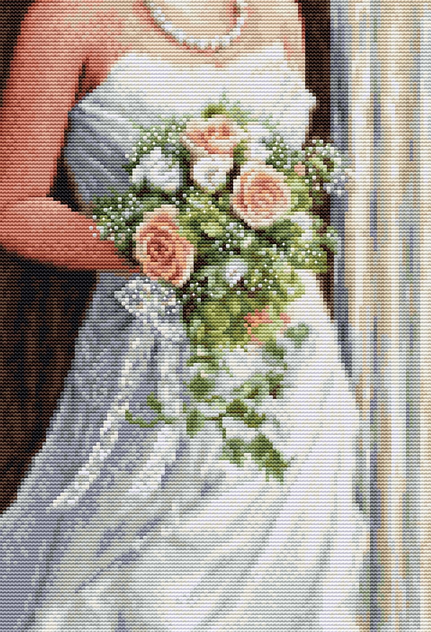 Cross Stitch Kit Luca - S - The Bride, BU5023 - Luca - S Yarns