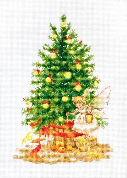 Cross Stitch Kit Luca - S - The Christmas Fairy, B1117 - Luca - S Yarns