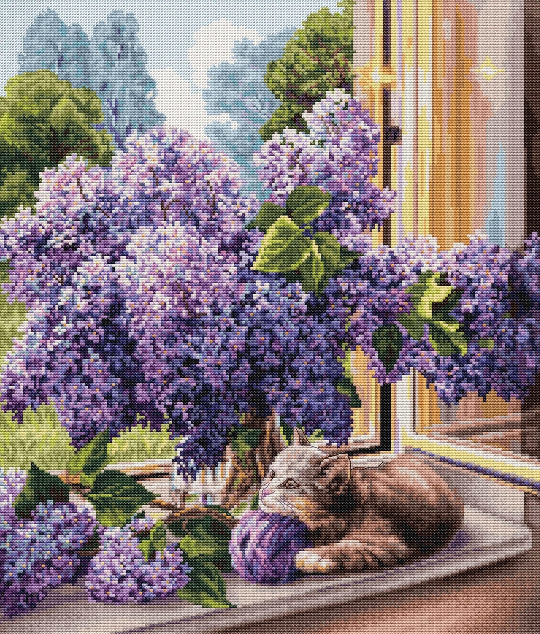 Cross Stitch Kit Luca - S - The Dreamer, BU5015 - Luca - S Yarns