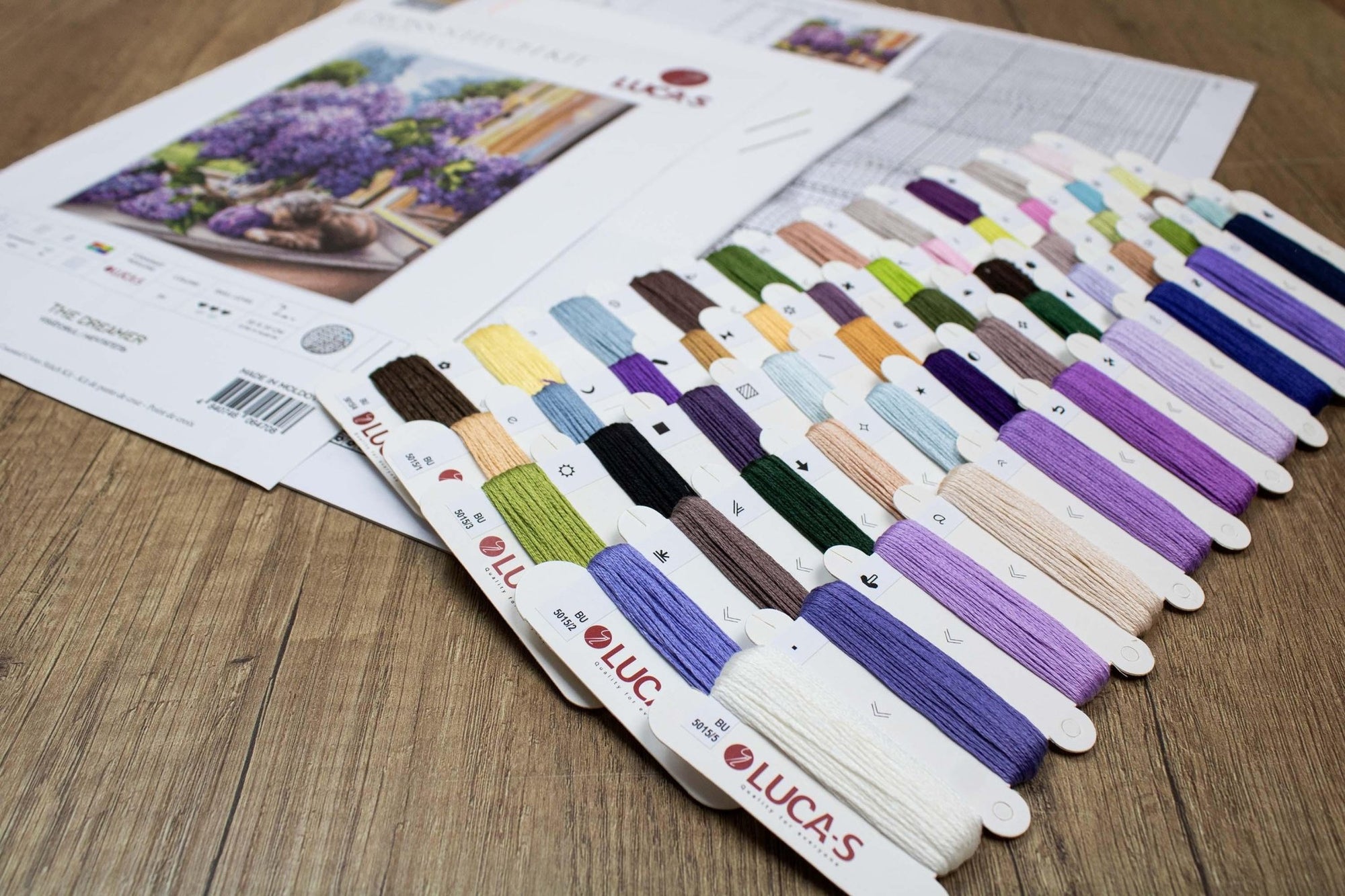 Cross Stitch Kit Luca - S - The Dreamer, BU5015 - Luca - S Yarns