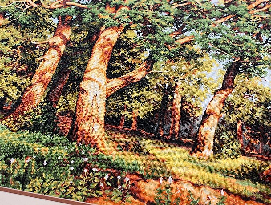 Cross Stitch Kit Luca - S - The forest, reproduction of I.I. Shishkin, B476 - Luca - S Yarns