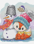 Cross Stitch Kit Luca - S - The fox & Friends, B1200 - Luca - S Yarns