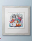 Cross Stitch Kit Luca - S - The fox & Friends, B1200 - Luca - S Yarns