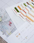 Cross Stitch Kit Luca - S - The Happy Bunny, B1410 - Luca - S Yarns