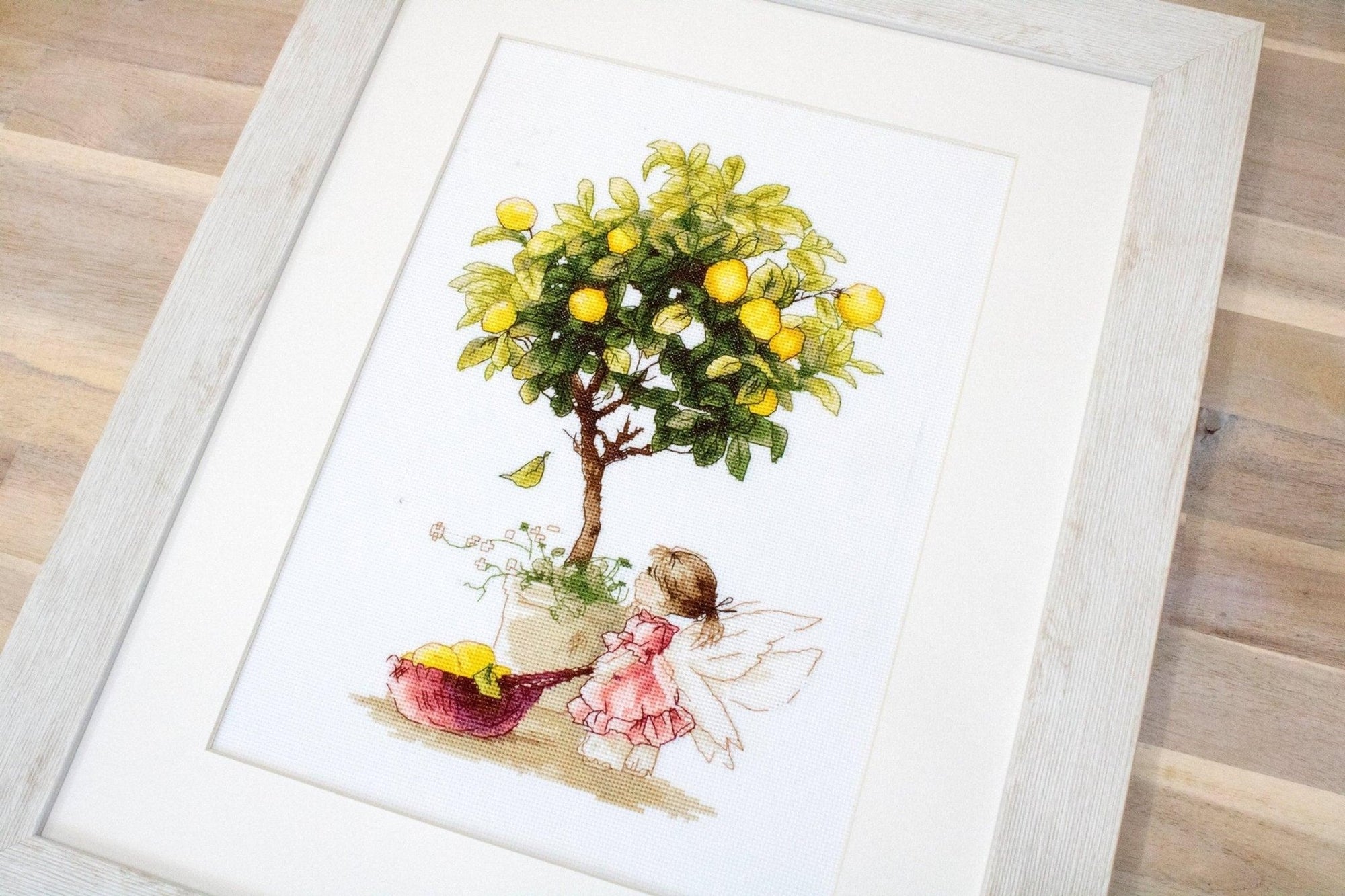 Cross Stitch Kit Luca - S - The Lemon Fairy, B1111 - Luca - S Yarns