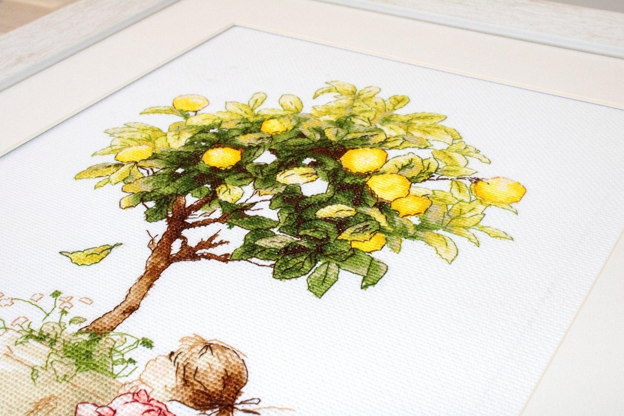 Cross Stitch Kit Luca - S - The Lemon Fairy, B1111 - Luca - S Yarns