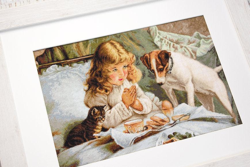 Cross Stitch Kit Luca - S - The Prayer, B557 - Luca - S Yarns