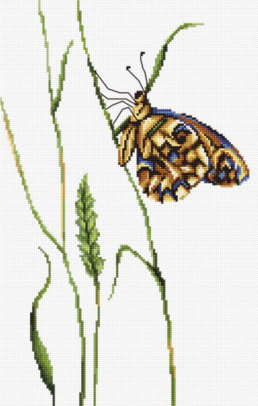 Cross Stitch Kit Luca - S - The spirit of Summer, B2245 - Luca - S Yarns