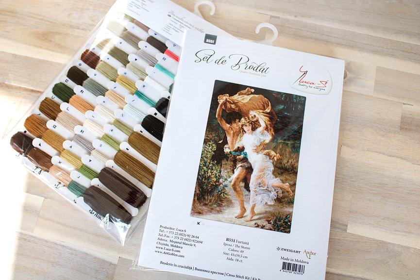 Cross Stitch Kit Luca - S - The Storm, B551 - Luca - S Yarns